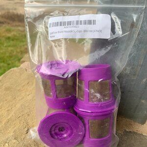 NIB GoldTone Reusable K Cups for Keurig Coffee Maker Refillable K-Cup (4 Pack)